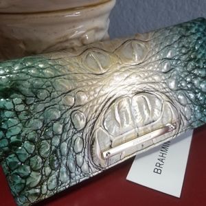 Brahmin Komodo Melbourne Ady Wallet NWT